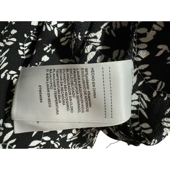 Ellen Tracy Women’s Black Mini Leaf Jumpsuit Size XS NWT - Picture 11 of 16